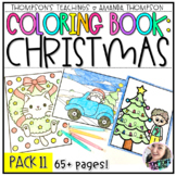 Christmas Coloring Pages - Brain Break Activities Fast Fin
