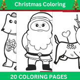 Christmas Coloring Pages Bundle: Unleash the Joy of Coloring