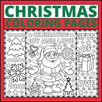 Christmas Coloring Pages | Christmas Coloring Sheets | Christmas Activities
