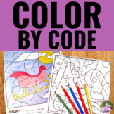 Christmas Coloring Pages | Christmas Math and ELA Activities