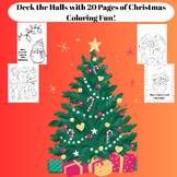 Christmas Coloring Pages. Homeschool activities. Classroom