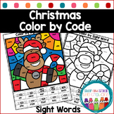 Christmas Coloring Pages Sight Words