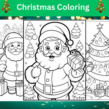 Christmas Coloring Pages: Unleash Festive Creativity by StudyStyle