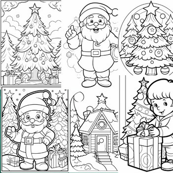 Christmas Coloring Pages: Unleash Festive Creativity by StudyStyle