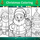 Christmas around the world primary / Christmas Coloring Pages