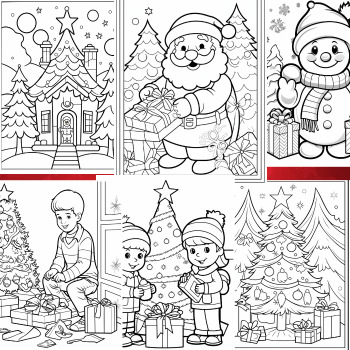 Christmas Coloring Pages: Unleash Festive Creativity in the Classroom