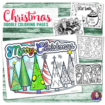 Preview of Christmas Coloring Pages - Vol. 2