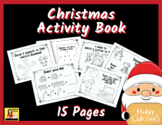 Christmas Coloring Sheets & Activity Book