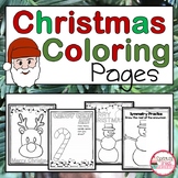 Christmas Coloring Sheets