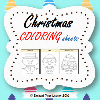 Christmas Coloring Sheets