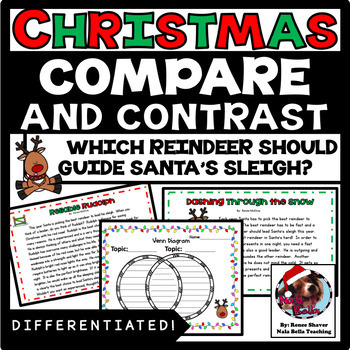 Preview of Christmas Compare and Contrast Reading Passages