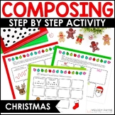 Christmas Composing Guided Music Composition Activity and 