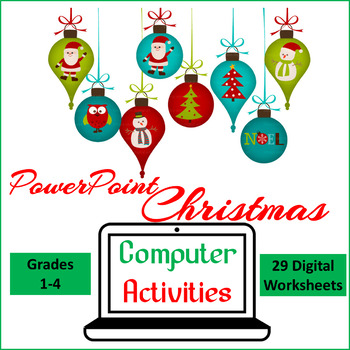 Preview of Christmas Computer Activities for PowerPoint