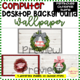 Christmas Computer Desktop Wallpaper Background for Teache