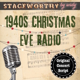 Christmas Concerts for Elementary "1940s Radio Broadcast" 