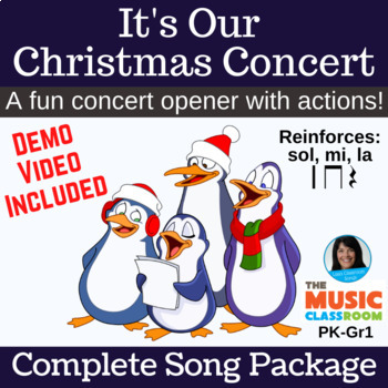Preview of Christmas Concert Song Package for Elementary Music - Holiday Program Song