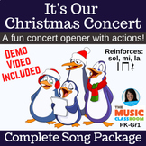 Christmas Concert Song Package for Elementary Music - Holi