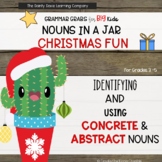 Christmas - Concrete and Abstract Nouns Activities