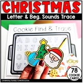 Christmas Cookie Beginning Letter Sounds, Kindergarten Dec