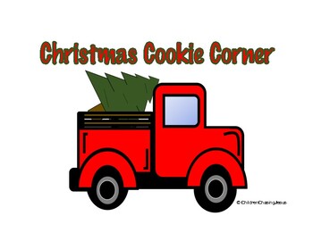 Preview of Christmas Cookie Corner 1