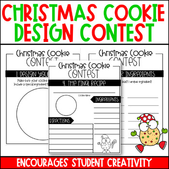 Preview of Christmas Cookie Design Contest Activity