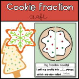 Christmas Cookie Fraction Craft 