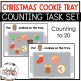 Christmas Cookie Tray Counting Task