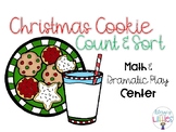 Christmas Cookies Count and Sort {Math & Dramatic Play Center}