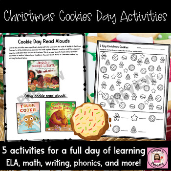 Preview of Christmas Cookies Day Activities - 12 Days of Christmas