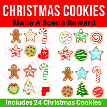 Christmas Cookies Reward | VIPKid Reward | Cookie Sheet Activity