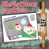 Christmas Cookies Open Ended Game for ANY skill