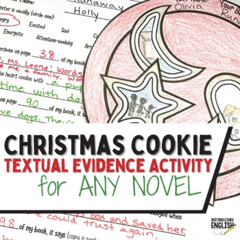 Preview of Christmas Book Report Holiday Activity for Middle School ELA 6th 7th 8th Grade