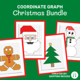 Christmas Coordinate Graph Mystery Picture Bundle