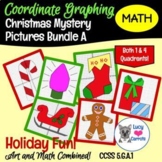 Christmas Coordinate Graphing Bundle A