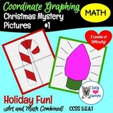 Christmas Coordinate Graphing Mystery Pictures #1