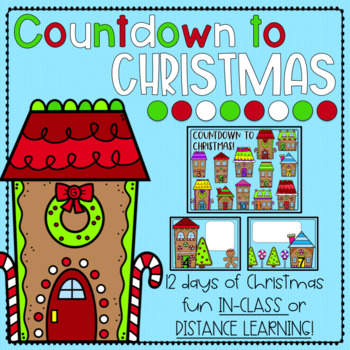 Preview of Christmas Countdown - 12 Days of Christmas for PowerPoint or Google Slides