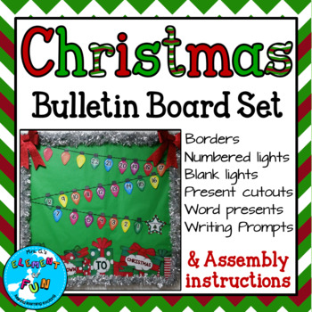 Preview of Christmas Countdown Bulletin Board Set - DECEMBER BB
