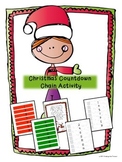 Christmas Countdown Chain Activity