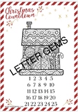 Christmas Countdown - Event Calendar - Christmas Mandala