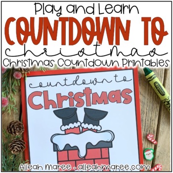 Christmas Countdown Printables - Busy Books for Little Learners by ...