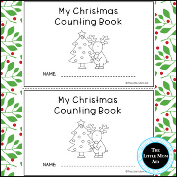 Christmas Math Activity: Christmas Counting Numbers 1-10 for Kindergarten