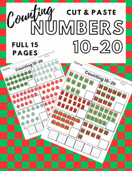 Preview of Christmas Counting 10-20