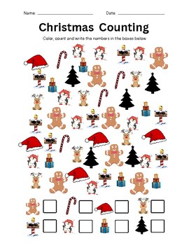 Preview of Christmas Counting