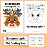 Christmas Counting Book Mini Reader Reindeer Lights Kinder