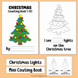 Christmas Counting Book Mini Reader Tree Light Bulb Kinder