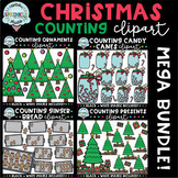 Christmas Counting Clipart MEGA Bundle