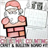 Santa Counting Craft & Bulletin Board | Countdown to Chris