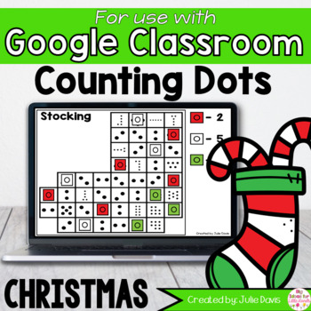 Preview of Christmas Counting Google Classroom