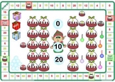 Christmas Counting In 2's 5's 10's Game