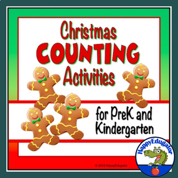 Preview of Christmas Counting Interactive PowerPoint